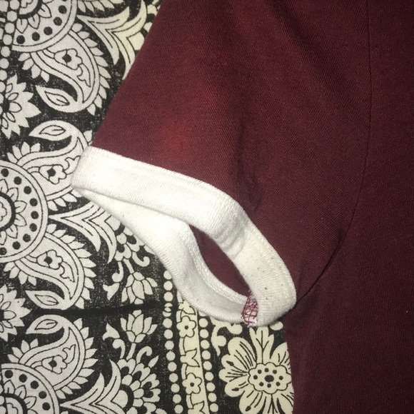 Basic Maroon Top - Picture 2 of 3